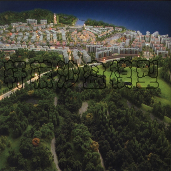 兰州九州新区山丹规划模型