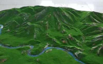 现代山丹山丹沙盘模型的优势