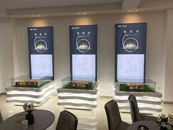 白银坤阳华府地产山丹户型模型